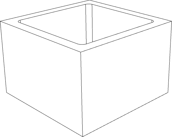 12x8x12 O Block